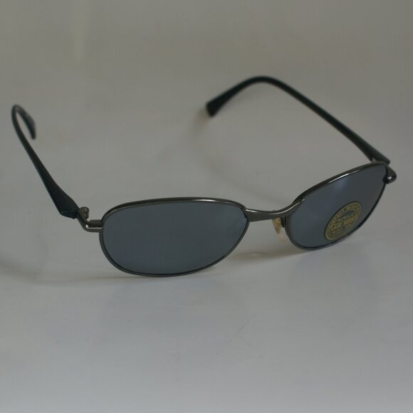 NWT True Vintage Small Oblong Combo frame w/Smoke Mirrored lens Sunglasses - Picture 2 of 13